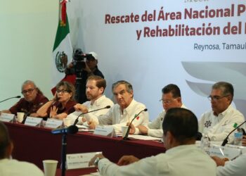 Revisa Américo avances de la estrategia integral para rescatar la Laguna La Escondida y rehabilitar el Parque Cultural Reynosa
