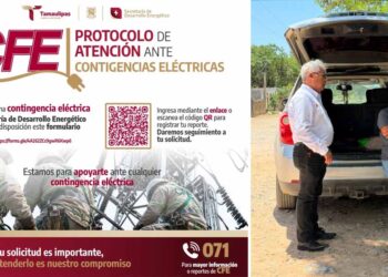 Activa SEDENER protocolo de atención a interrupciones del suministro eléctrico