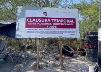 Clausuran y aseguran predio con llantas en desuso en Reynosa