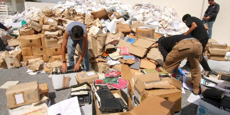 Convertirá Gobierno de Tamaulipas residuos de papel en apoyo para la educación