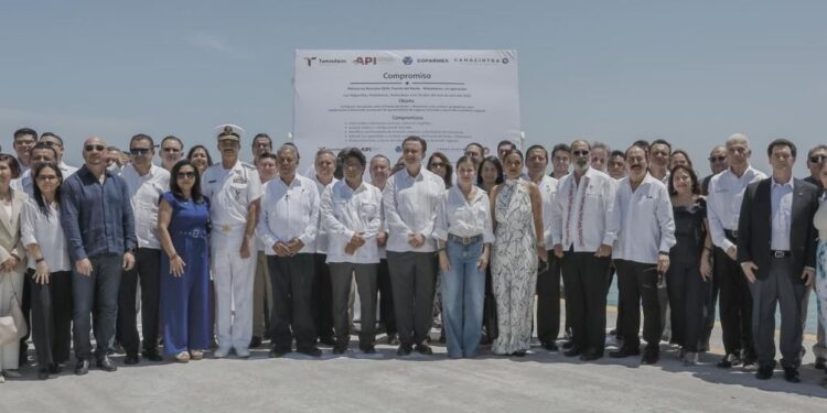 Impulsa Tamaulipas la competitividad logística con avances del Puerto del Norte en Matamoros