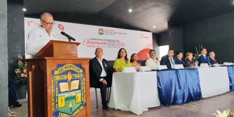 Refuerza Normal de Jaumave la formación de nuevos docentes en Tamaulipas