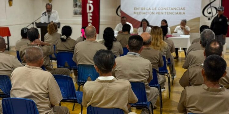 Certifican a PPL de los CEDES Victoria y Altamira en Mediación Penitenciaria