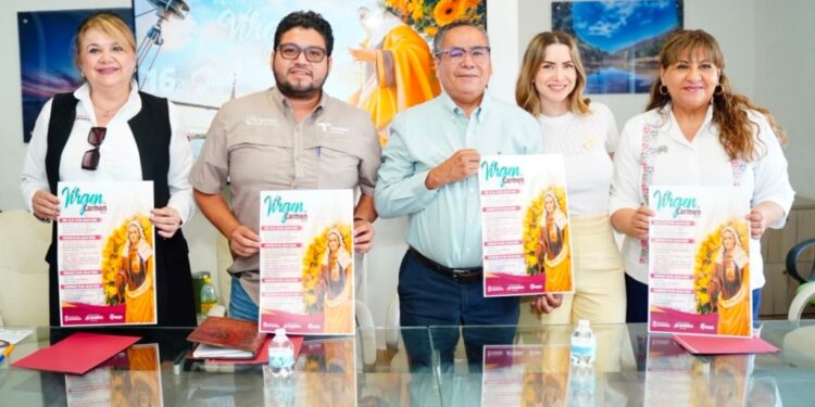 Invitan a presenciar la XVI procesión náutica de la Virgen del Carmen en el sur de Tamaulipas