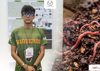 Estudiante de la UAT desarrolla prototipo con IA para optimizar la lombricultura a bajo costo
