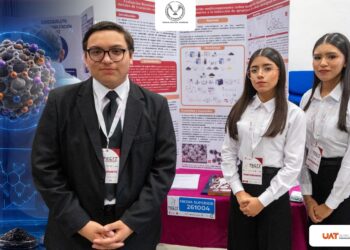 Estudiantes de la UAT desarrollan nanocompuesto para combatir células cancerosas