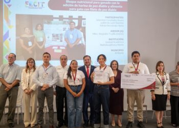 Estudiantes de la UAT transforman plaga en alimentación animal de alto valor nutricional