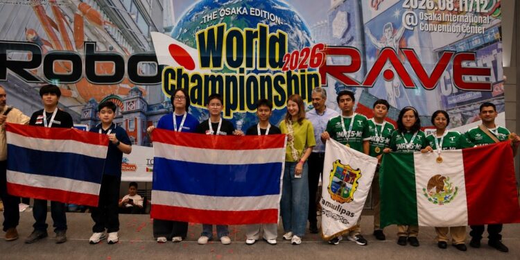 Conquistan estudiantes de CONALEP Tamaulipas el segundo lugar del Campeonato Mundial de Robótica en Japón