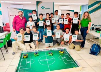 Despierta CONALEP vocaciones tecnológicas en jóvenes con RoboFut 2026