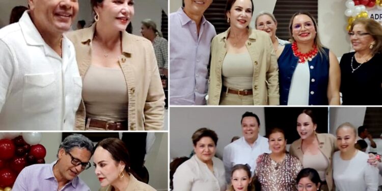Carmen Lilia Canturosas fortalece cercanía con la gente de Tamaulipas