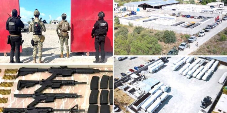 Confirman decomiso de casi 350 mil litros de huachicol en Güémez