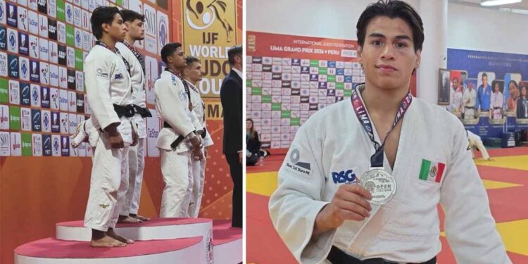 Lalo Sagastegui, deportista de la UAT, gana plata en Panamericano de Judo