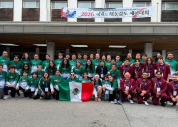 Ocho tamaulipecos hacen historia con México en Corea del Sur; conquistan el primer título mundial de Haidong Gumdo
