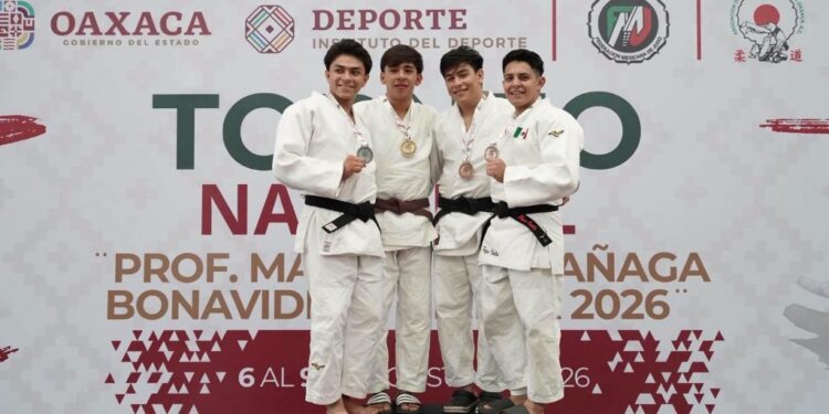 Conquista Tamaulipas 28 medallas en el Campeonato Nacional de Judo