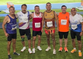 Tamaulipas conquista el top ten del Nacional de Atletismo Máster