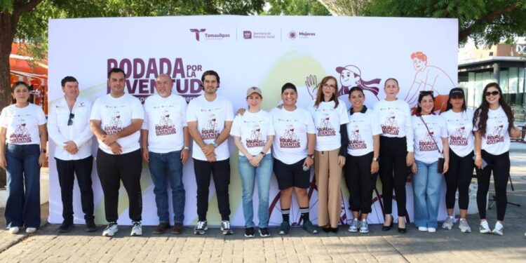 Instituto de las Mujeres en Tamaulipas realiza Rodada por la Juventud con Perspectiva de Género