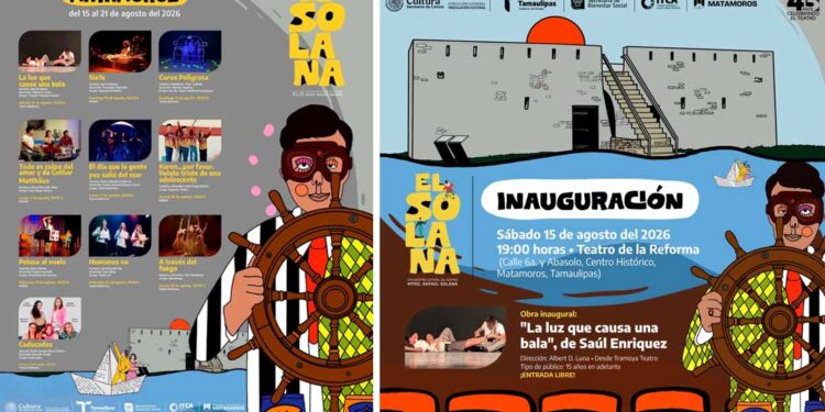 Dará inicio Encuentro Estatal de Teatro “Mtro. Rafael Solana” en Matamoros
