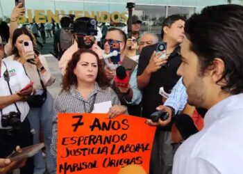Confrontan a Illoldi: “7 años esperando justicia laboral”