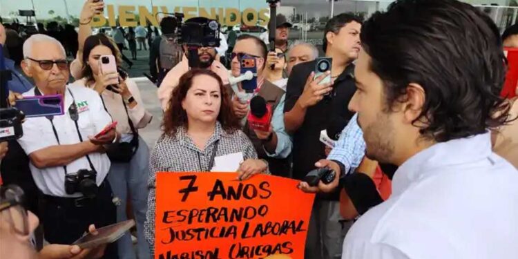 Confrontan a Illoldi: “7 años esperando justicia laboral”