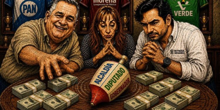 El juego favorito de la familia: Toma Todo. Lo de poner… que lo pongan los reynosenses