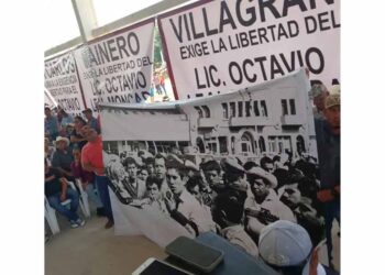 Marchan en Barretal para exigir liberación de dirigente de la Columna Cívica Pedro J. Méndez