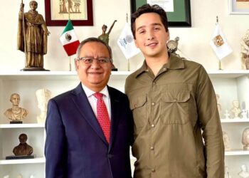 Reconoce Brandon Lara la labor de Eduardo Santillán al frente del TFJA