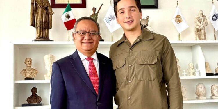 Reconoce Brandon Lara la labor de Eduardo Santillán al frente del TFJA