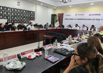 Altamira refuerza coordinación de seguridad durante mesa regional