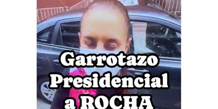De último momento garrotazo presidencial a Rocha Moya