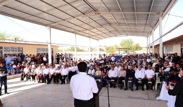 Participa SEDENER en el inicio del Ciclo Escolar 2026-2027 en Reynosa