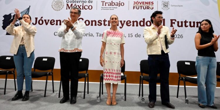 Se reúne Claudia Sheinbaum con jóvenes tamaulipecos: son el eje central del presente