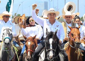 Tamaulipas cabalga unido por la soberanía y la transformación de México