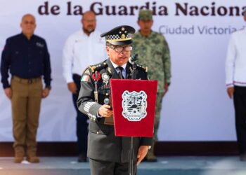 Toma protesta nuevo coordinador de la Guardia Nacional en Tamaulipas