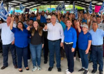 Gloria Garza y César Verástegui realizan gira de trabajo por los municipios de González y Aldama