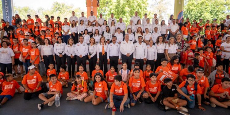 Inaugura el rector Dámaso Anaya campamento científico infantil de la UAT en el Campus Victoria