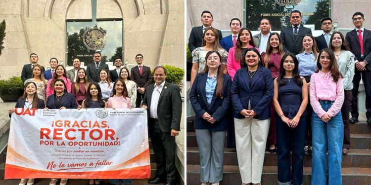 Lleva UAT talento de sus jóvenes egresados a la Suprema Corte de Justicia de la Nación