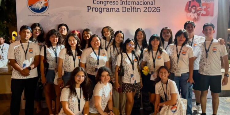 Destaca liderazgo estudiantil de la UAT en el Congreso Internacional del Programa DELFÍN 2026
