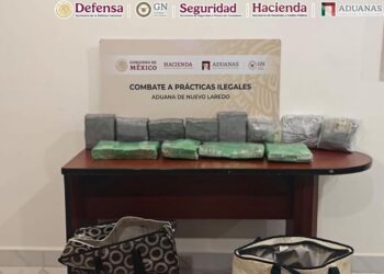ASEGURA ANAM MÁS DE 750 MIL DÓLARES EN ADUANA DE NUEVO LAREDO