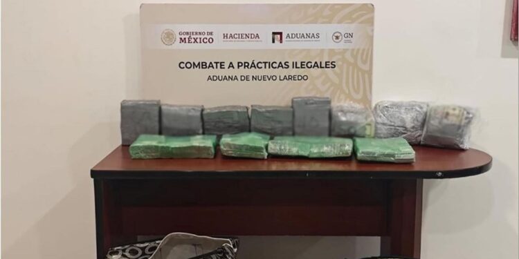 ASEGURA ANAM MÁS DE 750 MIL DÓLARES EN ADUANA DE NUEVO LAREDO