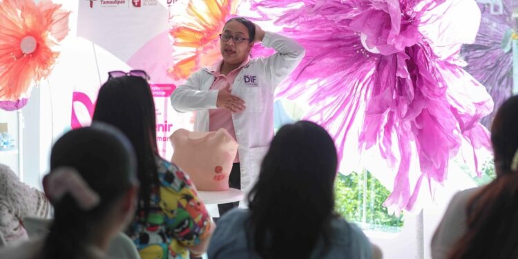DIF Tamaulipas fortalece la prevención y detección oportuna del cáncer en la mujer