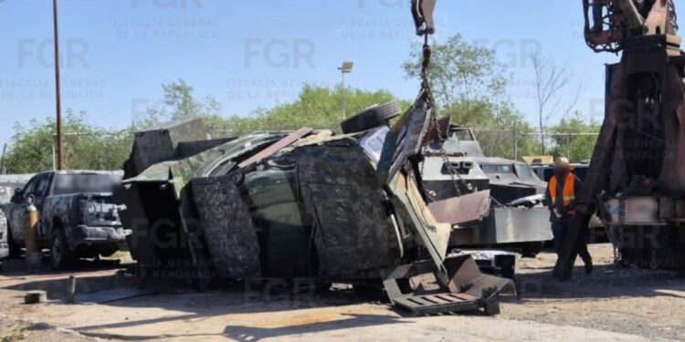 La guerra contra blindaje artesanal en Tamaulipas