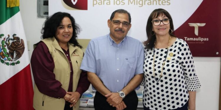 Pactan blindar apoyo a migrantes tamaulipecos en EE. UU.