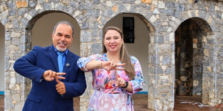 Titular del PAN en Tamaulipas, Gloria Garza reconoció el trabajo del Presidente Municipal, Frank De León Ávila