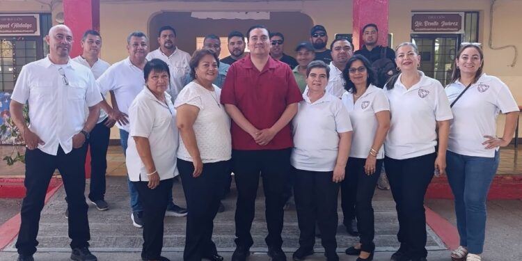 Atiende SET necesidades de escuela primaria Juana de Asbaje y Ramírez en Ciudad Victoria