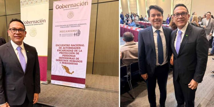 Participa Tamaulipas en Encuentro Nacional para fortalecer la Protección de las Personas Defensoras de Derechos Humanos y Periodistas