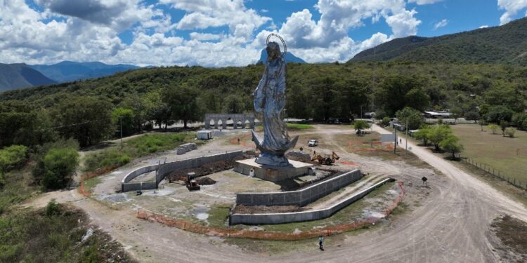 Plazoleta turística de la Virgen del Chorrito, una obra que engrandece la infraestructura de Tamaulipas