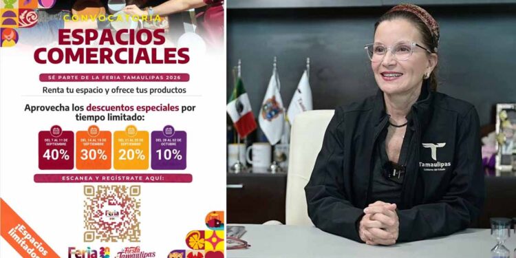 Impulsa tu negocio y participa en la Feria Tamaulipas 2026