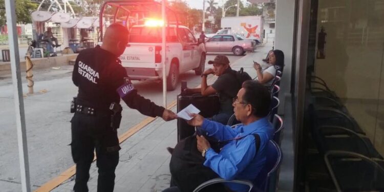 Implementa la Guardia Estatal de Género operativo “Ruta Segura”