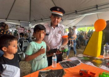Acerca Guardia Estatal sus servicios a las familias de Jiménez a través de la Brigada Transformando Familias del DIF Tamaulipas