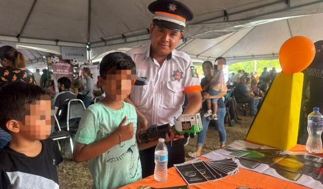 Acerca Guardia Estatal sus servicios a las familias de Jiménez a través de la Brigada Transformando Familias del DIF Tamaulipas